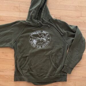 Olive Green Large Hoodie - Duluth Pack